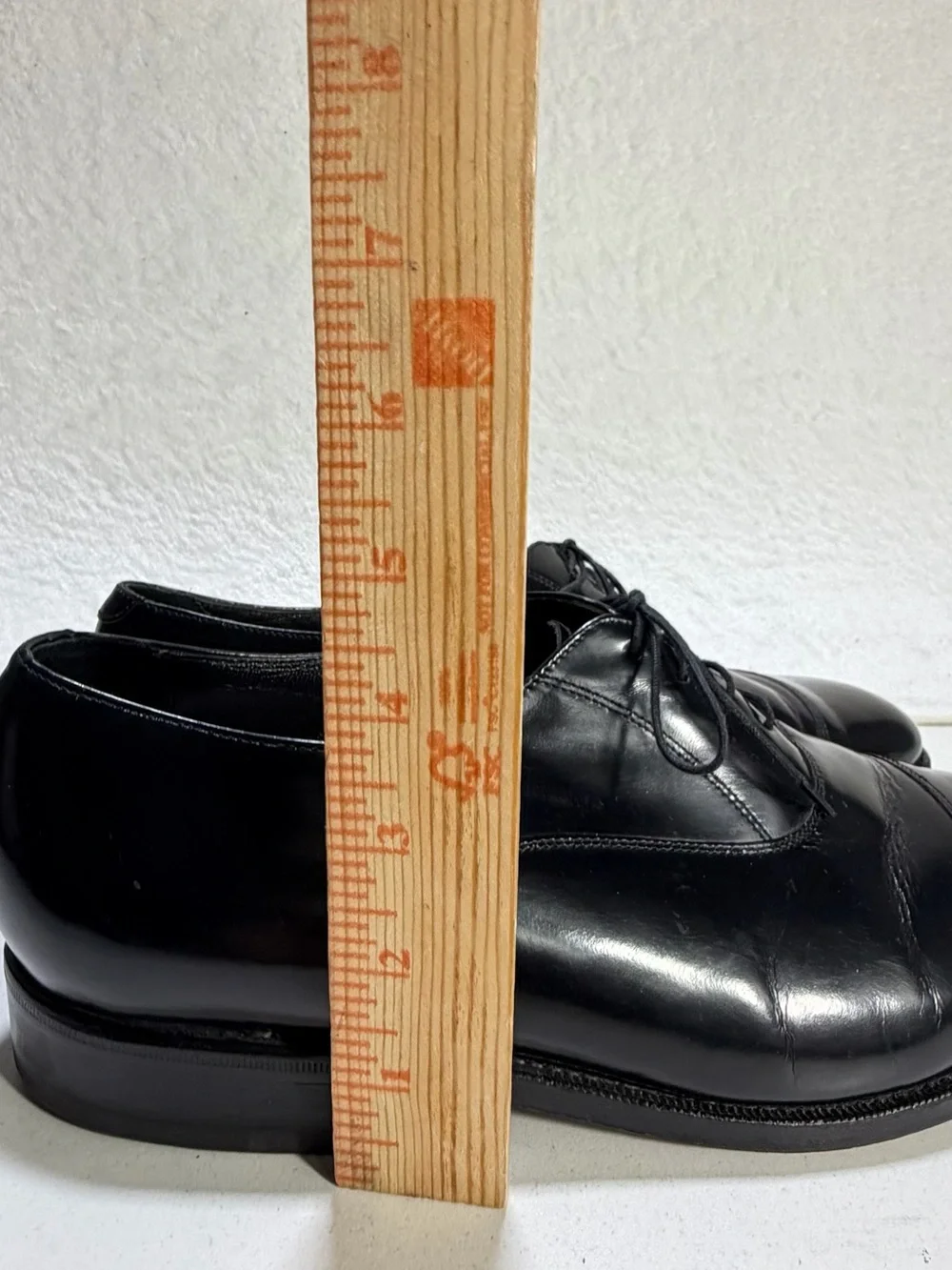 Florsheim Cap Toe Oxford Black Leather Dress Shoes Men’s Size 10